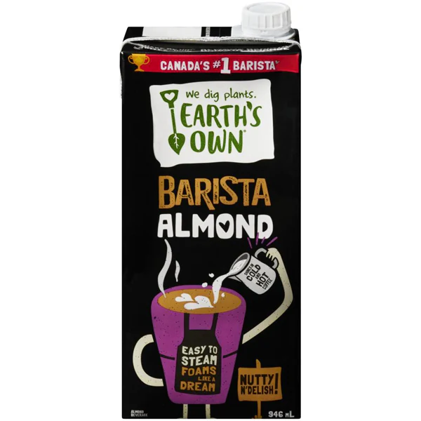 EARTH'S OWN - ALMOND BARISTA 946ML