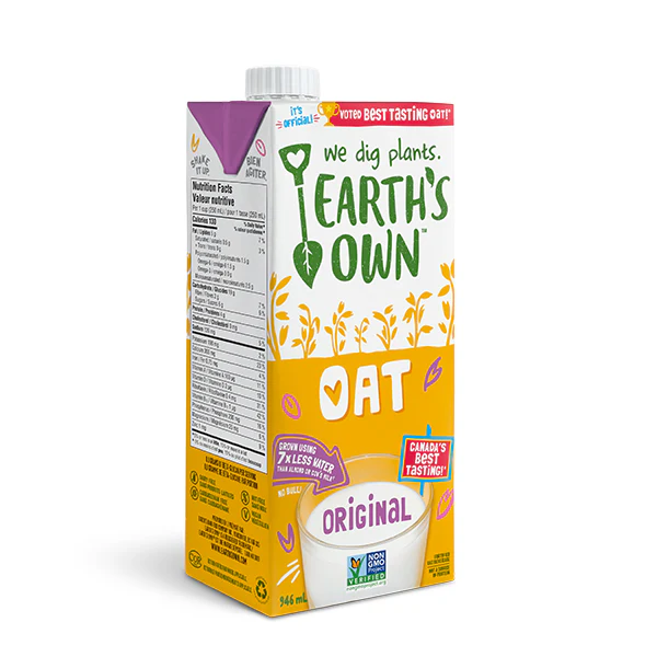 EARTH'S OWN - OAT ORIGINAL 946ML