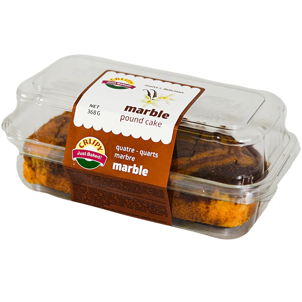 CRISPY - POUND CAKE MARBLE 368GR