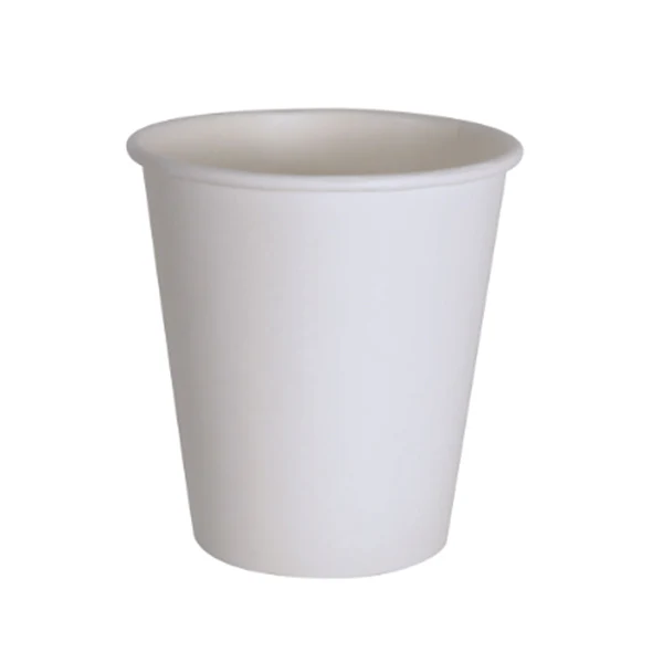 MAHER - 8OZ WHITE SQUAT PAPER CUP 50 PK
