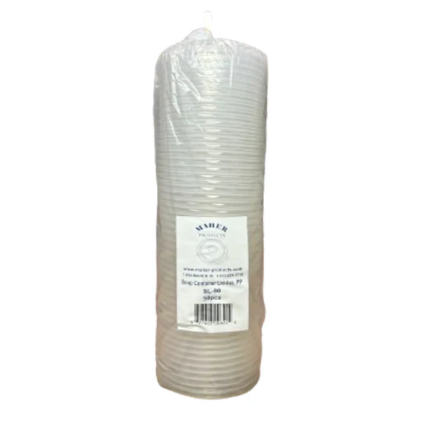 MAHER - SOUP CONTAINER LID PP 8OZ 50 CT