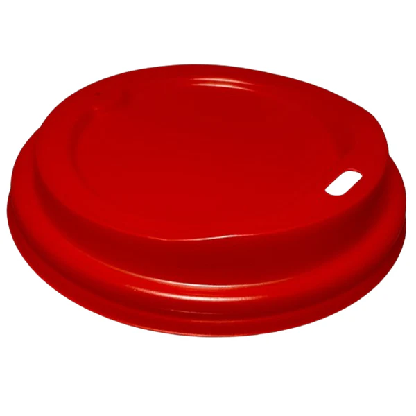 MAHER PRODUCTS - DOME LIDS RED 8-24OZ 50 PK