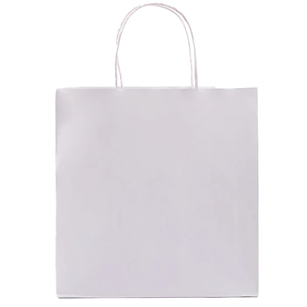 MAHER - 8x4.5x10.75 WHITE ROPE HANDLE PAPER BAG 250 PK