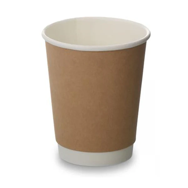 MAHER PRODUCTS - 16oz BROWN DOUBLE WALL CUP 25 PK