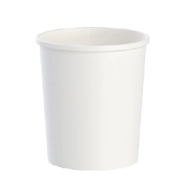 MAHER - 20oz WHITE FOOD CONTAINER DOUBLE COATED 25 PK