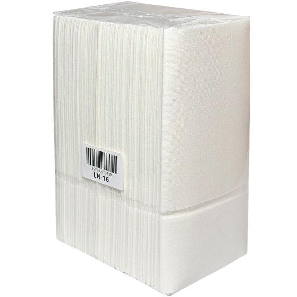 Maher - Airlaid Napkin W/Pocket White Linen 1 Ply 50 PK