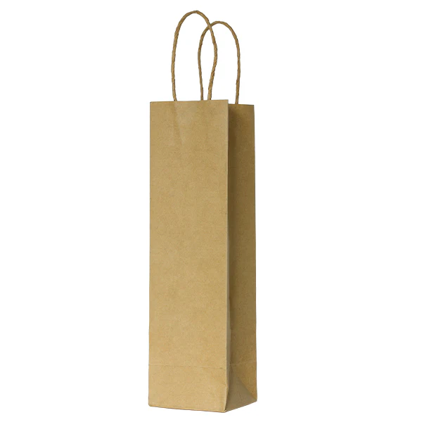 INTERNATIONAL - 5.5"x 3.5"x 8" KRAFT HANDLE BAG 250EA