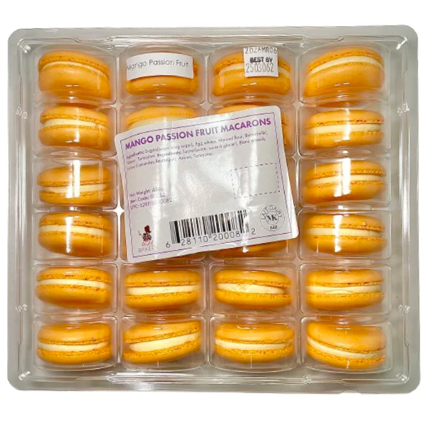 AG MACARONS - MANGO PASSION FRUIT 24CT