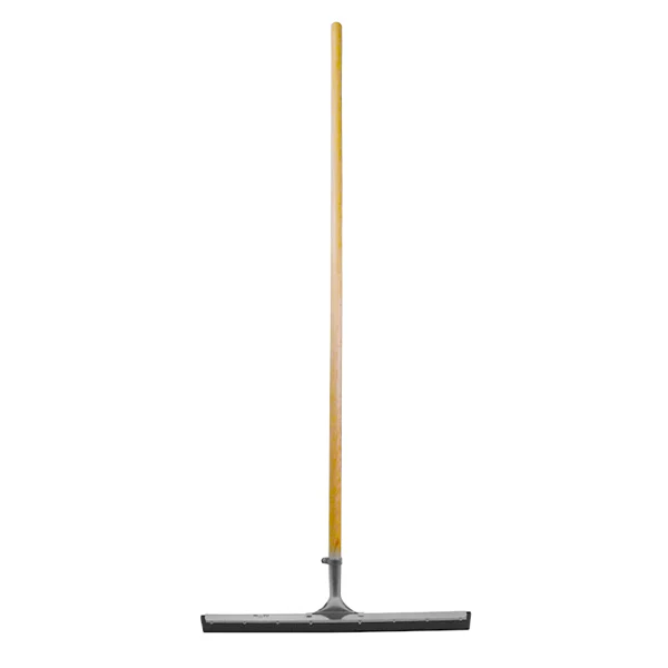 GLOBE - 24IN STRAIGHT SQUEEGEE BLACK RUBBER ASSEMBLED W/ 54IN HANDLE 1UN