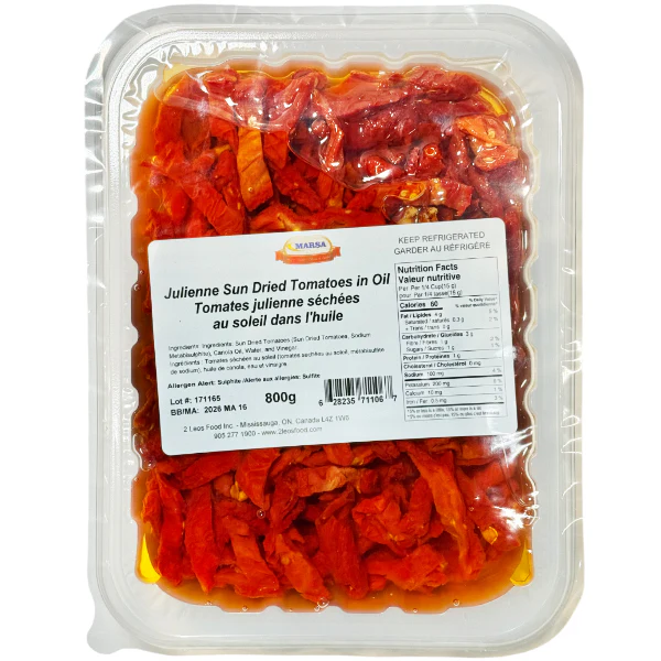 MARSA - JULIENNE SUNDRIED TOMATO IN OIL 800GR