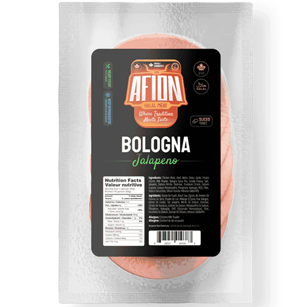 AFION - BOLOGNA JALAPENO SLICED 175GR