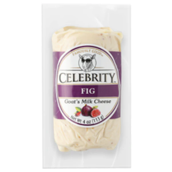 CELEBRITY - GOAT CHEESE MINI FIG 113GR