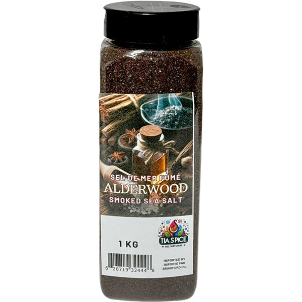 TIA - ALDERWOOD SMOKED SEA SALT 1KG