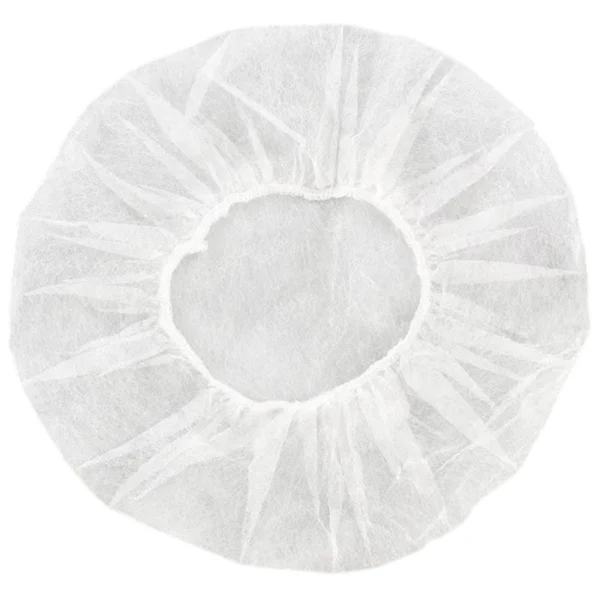 SAFE-T WEAR - 21IN WHITE BOUFFANT HAIRNET NON PLEATED 100 PK
