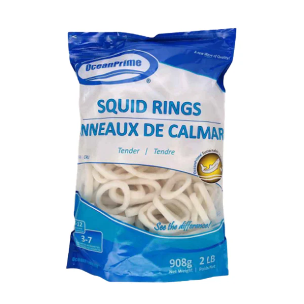 OCEAN PRIME - SQUID RINGS WIDE 10-12 2LB