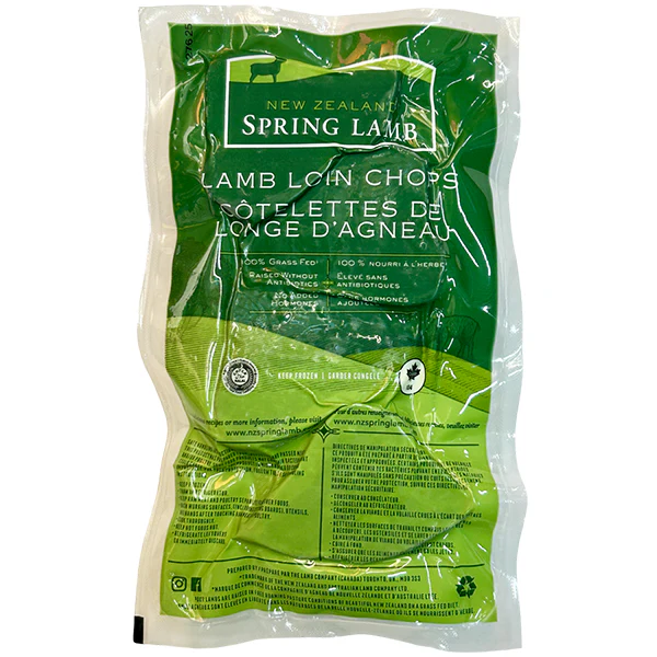 NEW ZEALAND - LAMB LOIN CHOPS VP 350GR