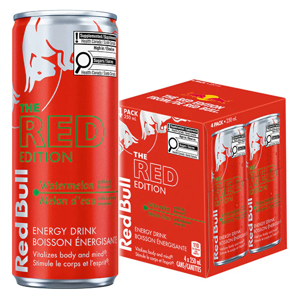 RED BULL - WATERMELON(RED) DRINK 4x250 ML