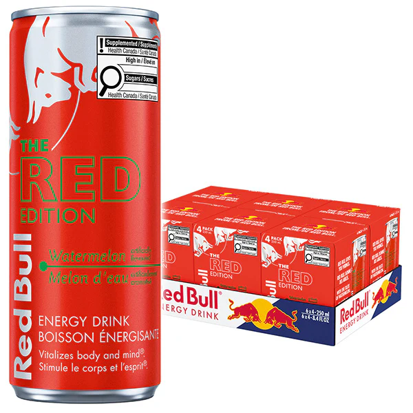 RED BULL - WATERMELON(RED) DRINK 6x4x250 ML