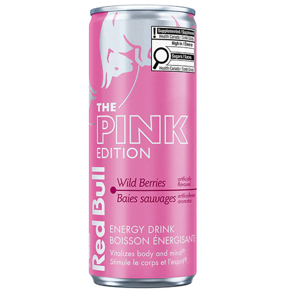 RED BULL - EDITION PINK 4x250 ML