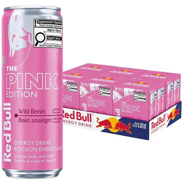 RED BULL - EDITION PINK 6x4x250 ML