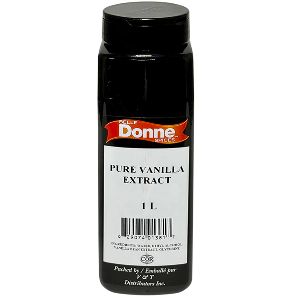 BELLE DONNE - PURE VANILLA EXTRACT 1LT