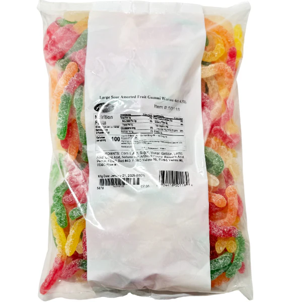 ALBANESE - SOUR WORMS 5LB
