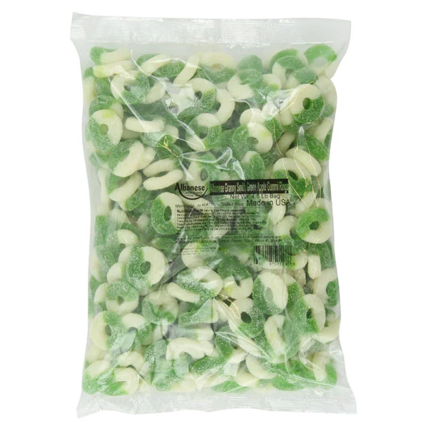 ALBANESE - APPLE RINGS 5LB