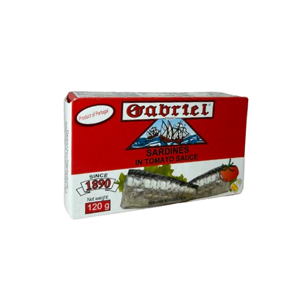 GABRIEL - SARDINES IN TOMATO SAUCE 120GR