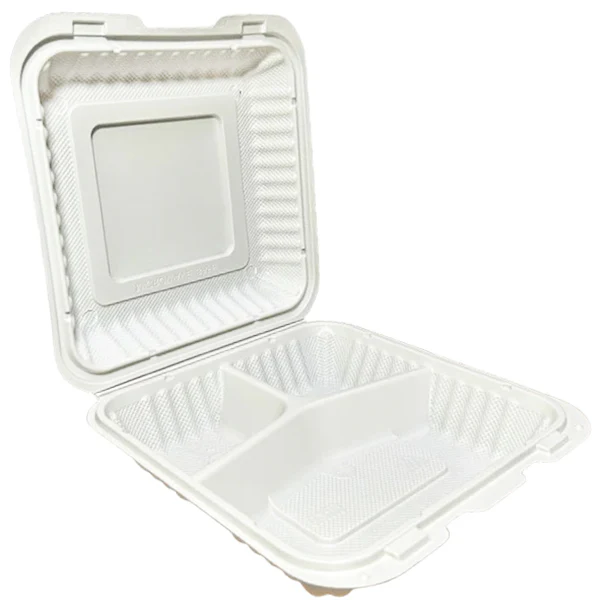 LR - 7" 3-COMPARTMENT HINGED CONTAINER 150CT