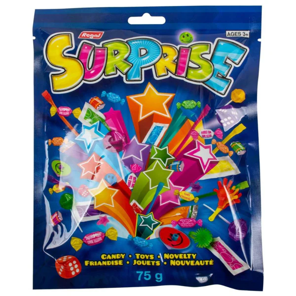 REGAL - SURPRISE BAG CANDY 75GR