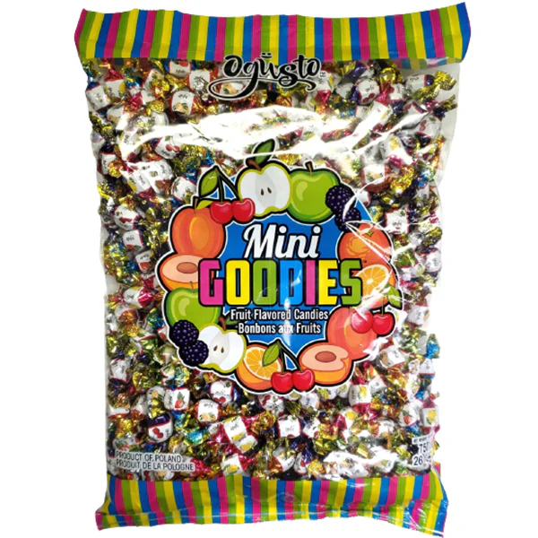 POLMAREX - MINI GOODIES FRUIT FLAVOR CANDY 5x750 GR