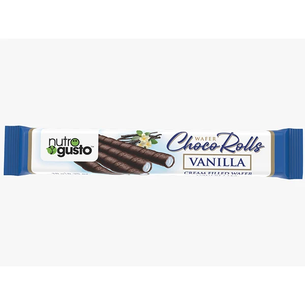 NUTROGUSTO - WAFER ROLL VANILLA 200GR