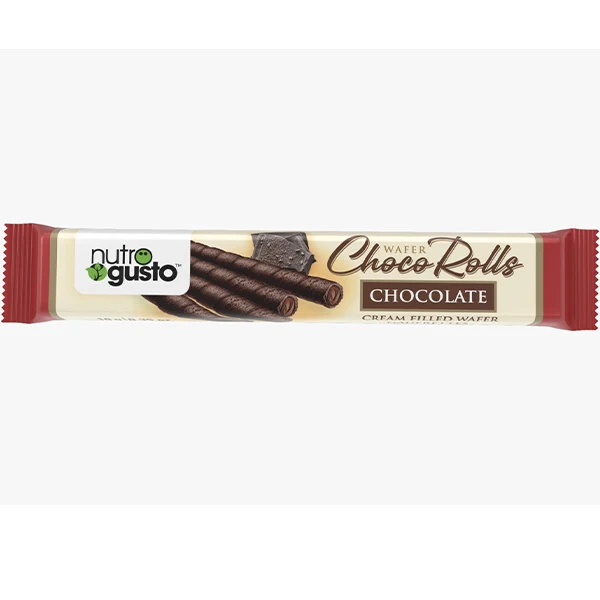 NUTROGUSTO - WAFER ROLL CHOCOLATE 20x200 GR