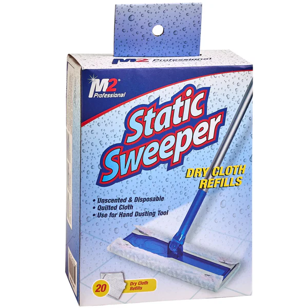 M2 PROFESSIONAL - STATIC SWEEPER REFILLS 20 PACK 20CT