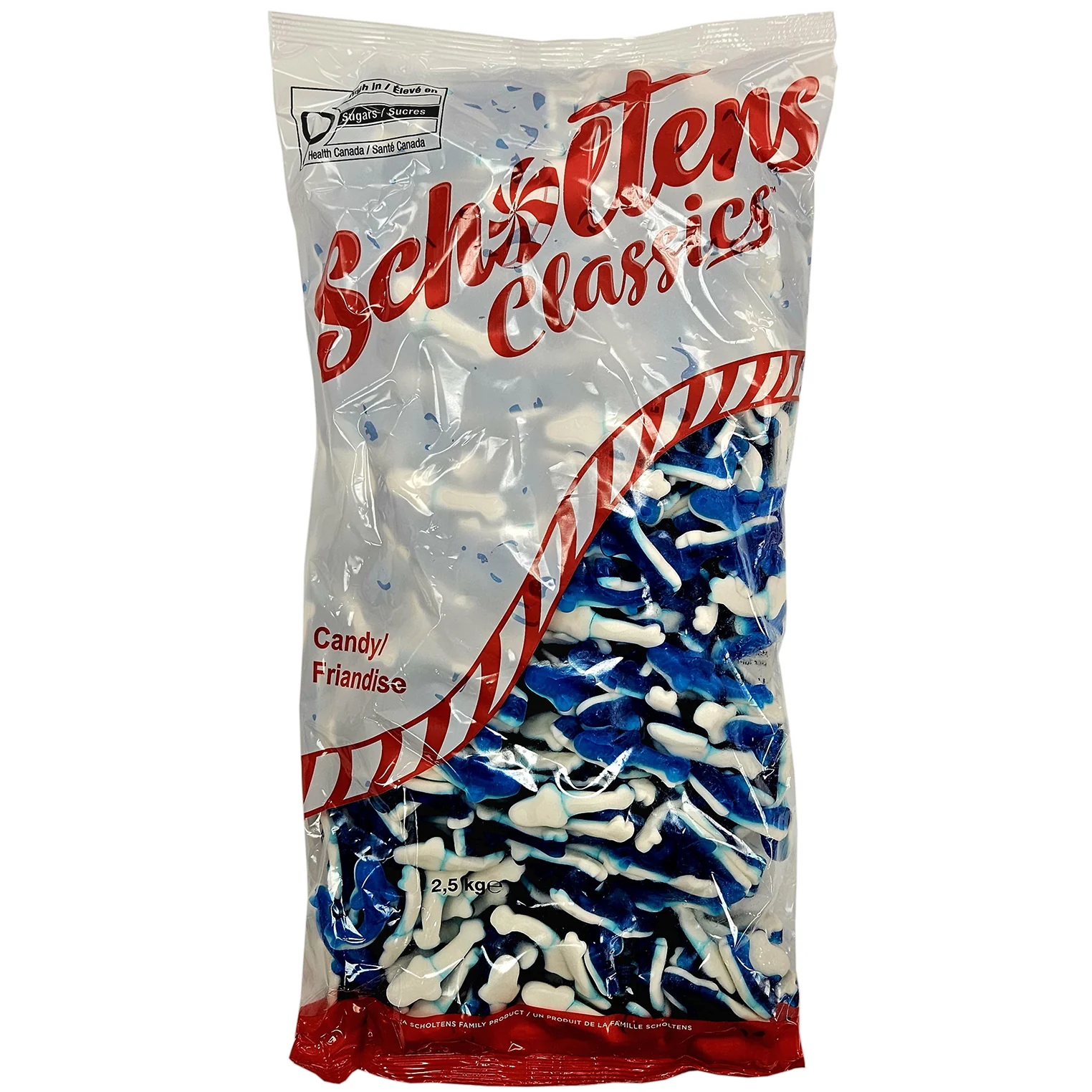 SCHOLTENS - GUMMY BLUE SHARKS 2.5KG