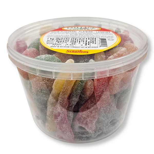 COTTAGE COUNTRY - SOUR PLEEZERS IN PAIL 1KG