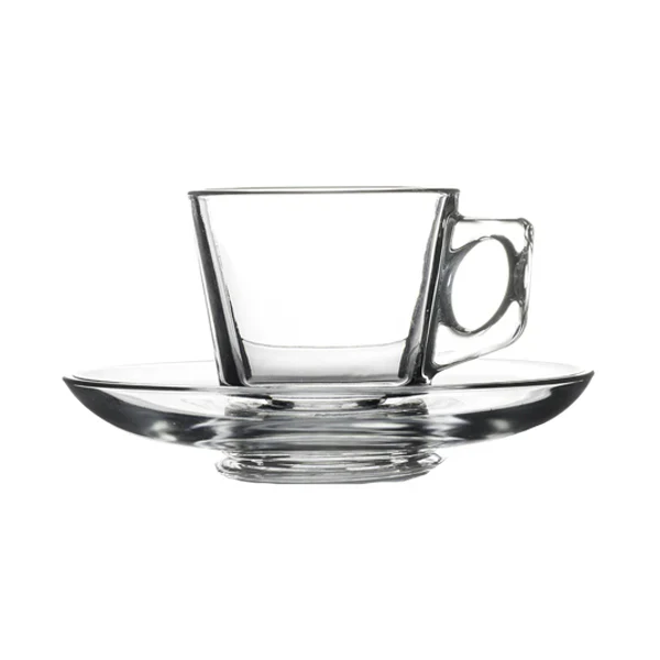 SAFDIE AND CO - VELA ESPRESSO 80ML CUP SAUCER SET 4x6 PK