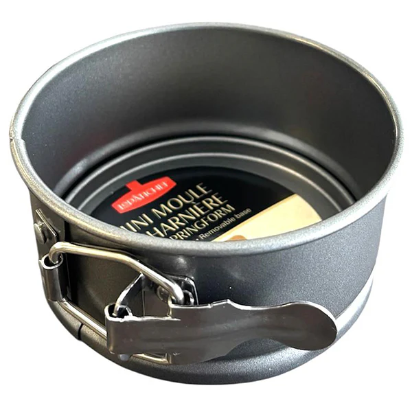 LE PATICHEF - 4.5IN MINI SPRINGFORM PAN WITH REMOVABLE BASE 1UN