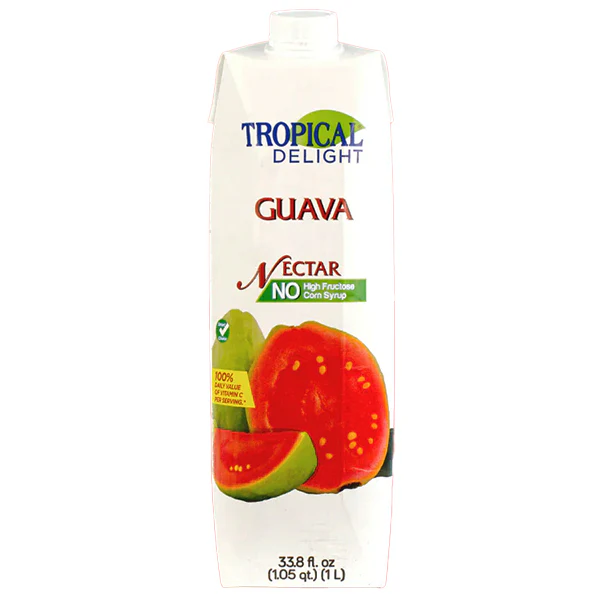 TROPICAL DELIGHT - TD TETRA GUAVA NECTAR 1LT