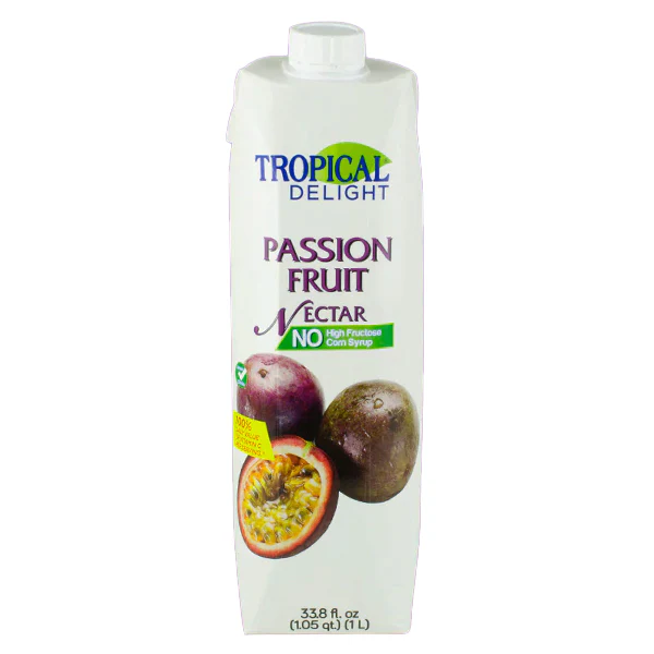 TROPICAL DELIGHT - TD TETRA PASSION FRUIT NECTAR 1LT