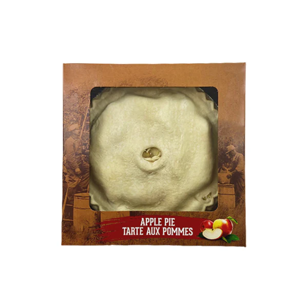 APPLE VALLEY - 8IN UNBAKED PIE 600GR