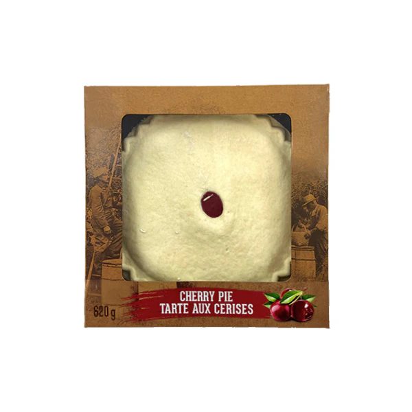 APPLE VALLEY - CHERRY 8IN UNBAKED PIE 600GR