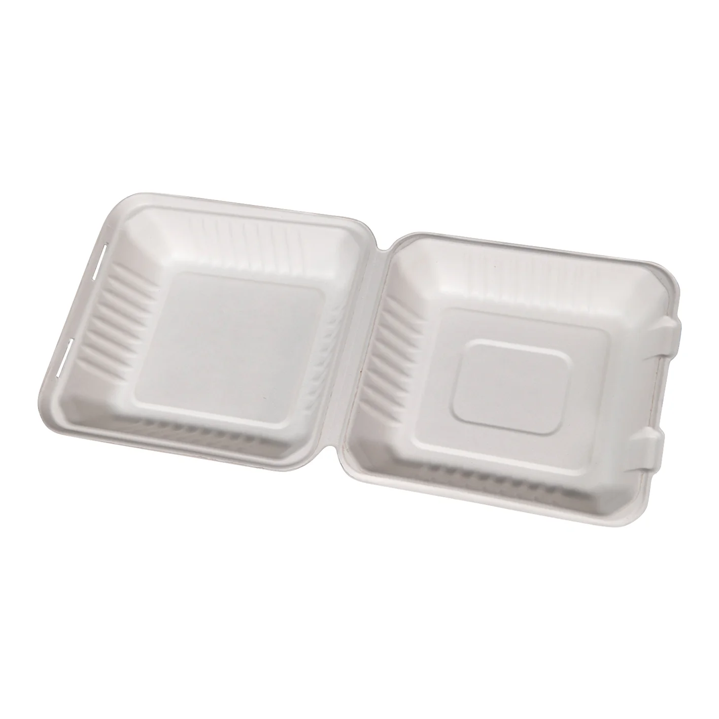 NEW WAVE - 8in BAGASSE CLAMSHELL 50EA
