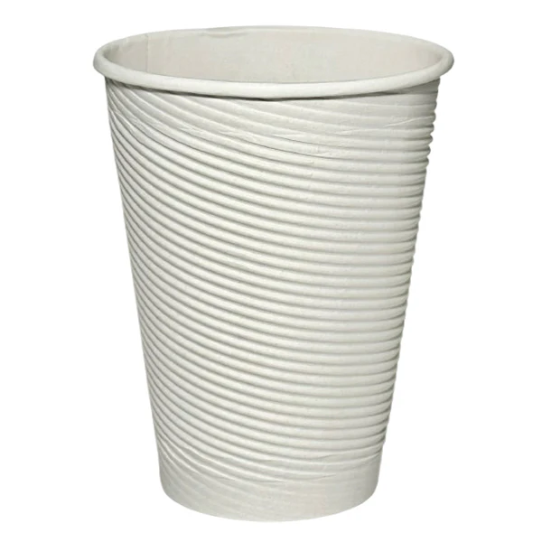 E2E - FOODPACK 12OZ INSULATED SINGLE RIPPLE HOT CUP 50PK