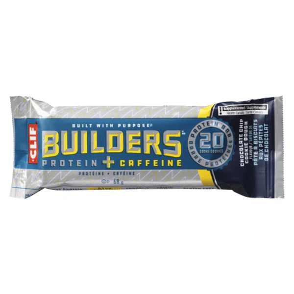 CLIF BUILDERS - PROTEIN CHOC CHIP COOKIE DOUGH 12x12x68 GR