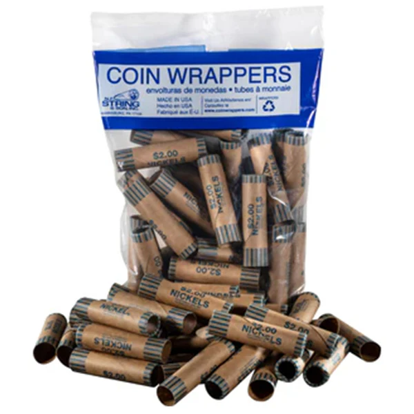 CONGLOM - N.F.S. PAPER COIN ROLLERS $0.05 36EA