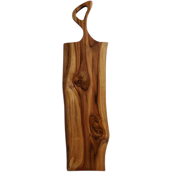 TEAK ARTISAN - SERVING AND CHARCUTERIE BOARD 1x11x40 IN