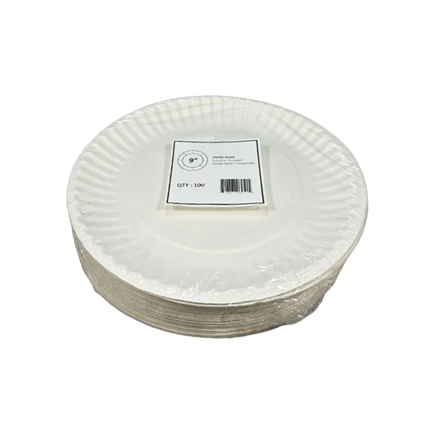 CPC - 9IN PAPER PLATE 100 CT