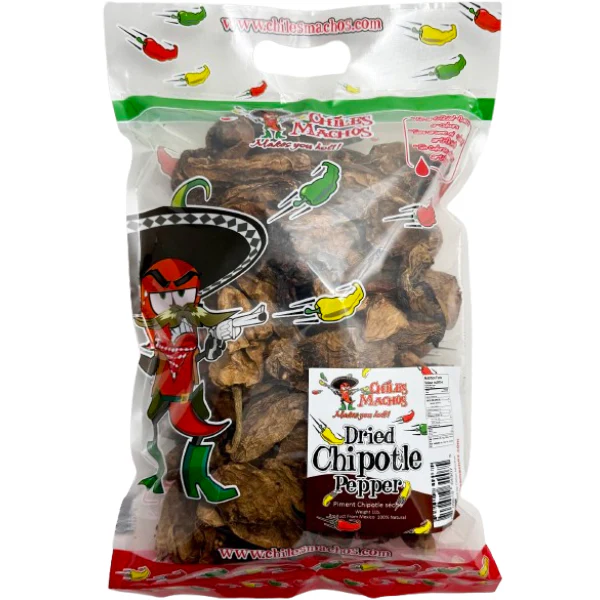 CHILES MACHOS - CHIPOTLE DRIED PEPPER 12x1 LB