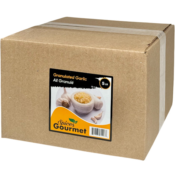 SPICES GOURMET - GRANULATED GARLIC 5LB